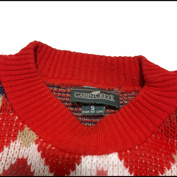 Vintage 90s cabin creek grandpa Sweater - Picture 3 of 4